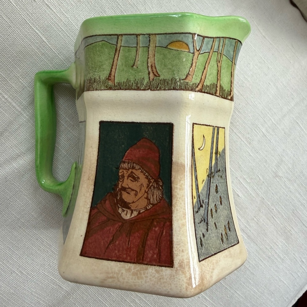 Antique Royal Doulton "Starveling" Pitcher Mid Summer Nights Dream - Picture 3 of 7